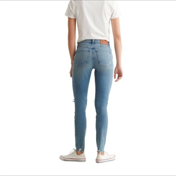Lucky Brand Bridgette High Rise Skinny Button-fly Jeans Blue - Picture 3 of 16